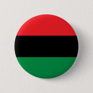 Panafrikanische Flagge, Afroamerikanische schwarze Button