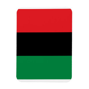 Panafrikanische Flagge Flexibles Foto-Magnet Magnet