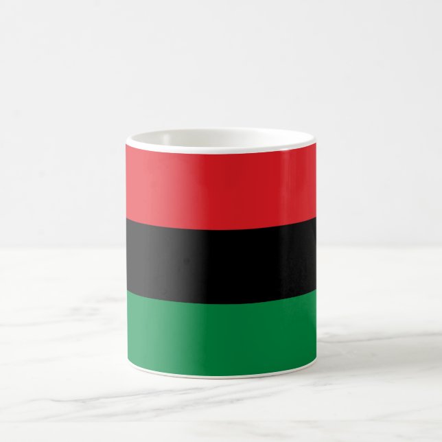 Panafrikanische Flagge Kaffeetasse (Mittel)