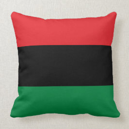 Panafrikanische Flagge Kissen