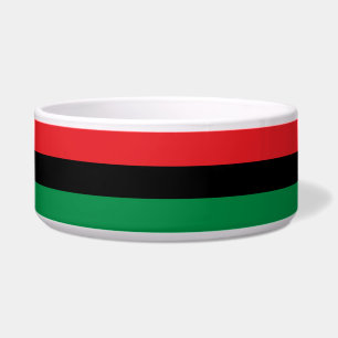 Panafrikanische Flagge Napf