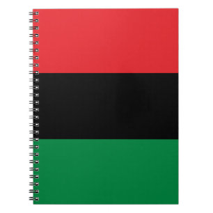 Panafrikanische Flagge Notizblock