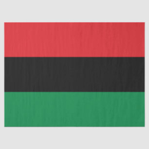 Panafrikanische Flagge Seidenpapier