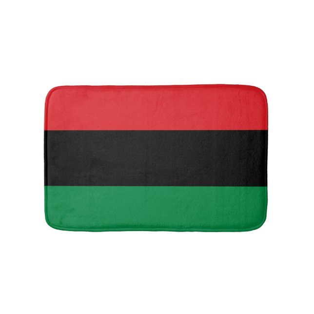 Panafrikanische UNIA-Flagge Badematte (Vorderseite)