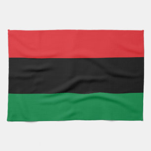 Panafrikanische UNIA-Flagge Geschirrtuch