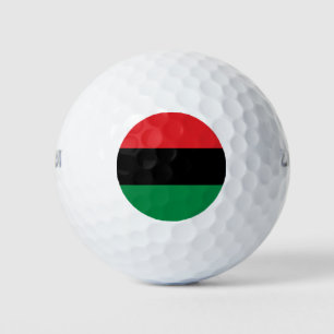 Panafrikanische UNIA-Flagge Golfball