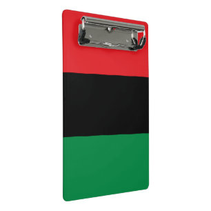 Panafrikanische UNIA-Flagge Mini Klemmbrett