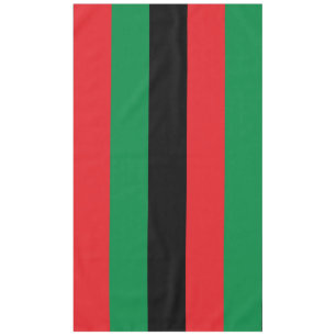 Panafrikanische UNIA-Flagge Tischdecke