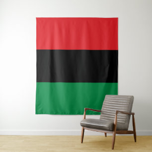 Panafrikanische UNIA-Flagge Wandteppich