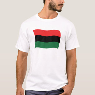 Panafrikanisches (UNIA) Flaggen-Shirt T-Shirt