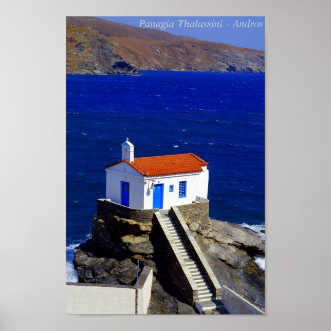 Panagia Thalassini - Andros Poster (Vorne)