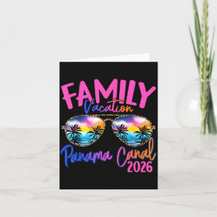 Panama C Urlaub 2026 Souvenir passende Familie Gr Karte