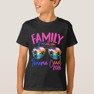 Panama C Urlaub 2026 Souvenir passende Familie Gr T-Shirt