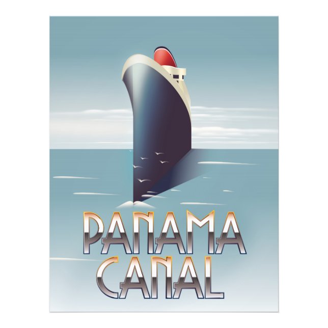 Panama Canal Fotodruck (Vorne)