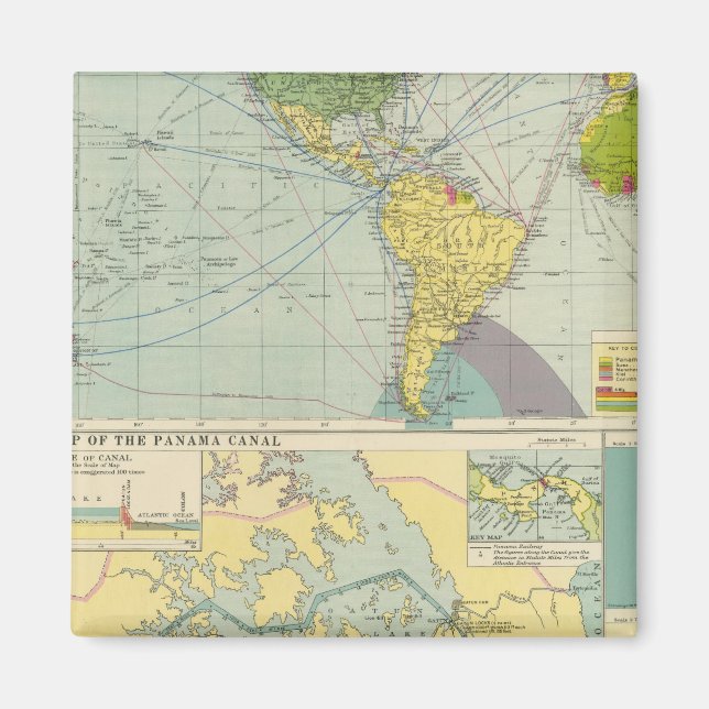 Panama Canal Magnet (Vorne)