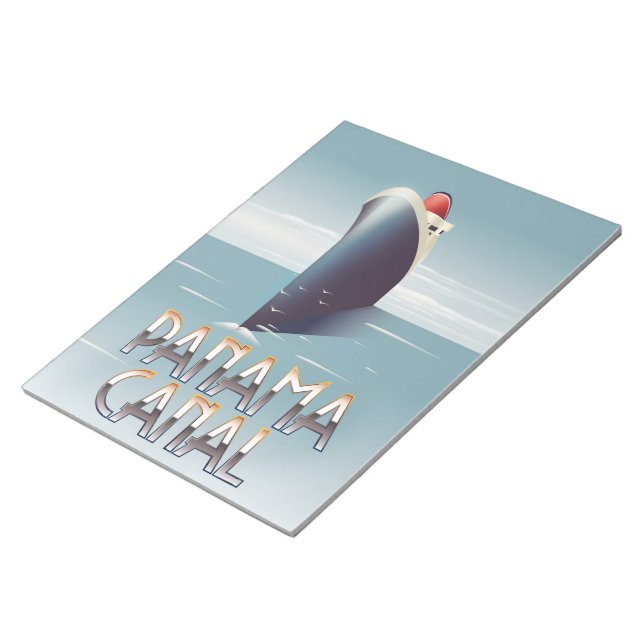 Panama Canal Notizblock (angewinkelt)