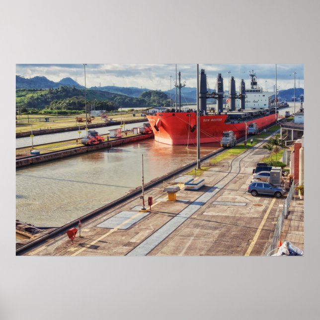 Panama Canal Poster (Vorne)
