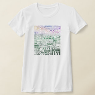 Panama Canal Zone jeder Ort (Tropischer Sonnenunte T-Shirt