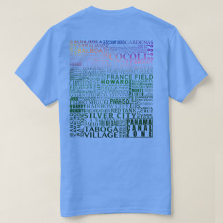 Panama Canal Zone jeder Ort (Tropischer Sonnenunte T-Shirt