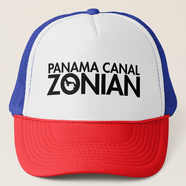 Panama Canal Zonian Truckerkappe (Vorderseite)