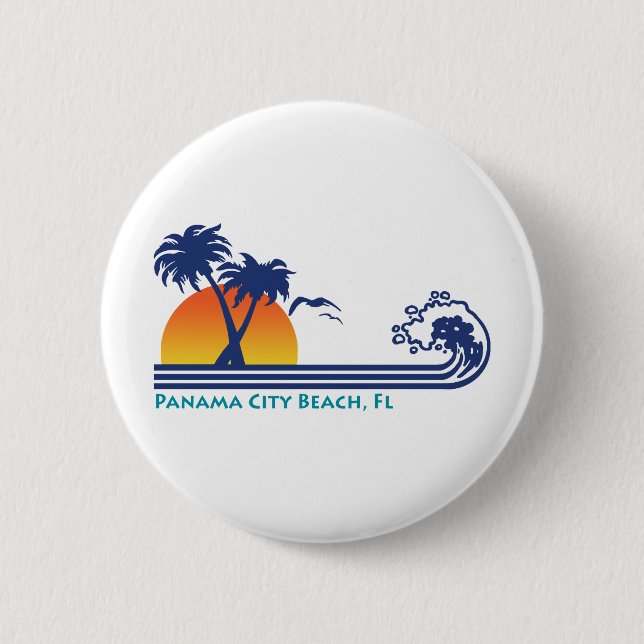 Panama City Beach Button (Vorderseite)