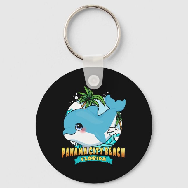 Panama City Beach Florida Niedlich Ba Schlüsselanhänger (Vorderseite)