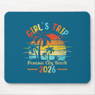 Panama City Beach Florida Palmenbaum Sonnenunterga Mousepad