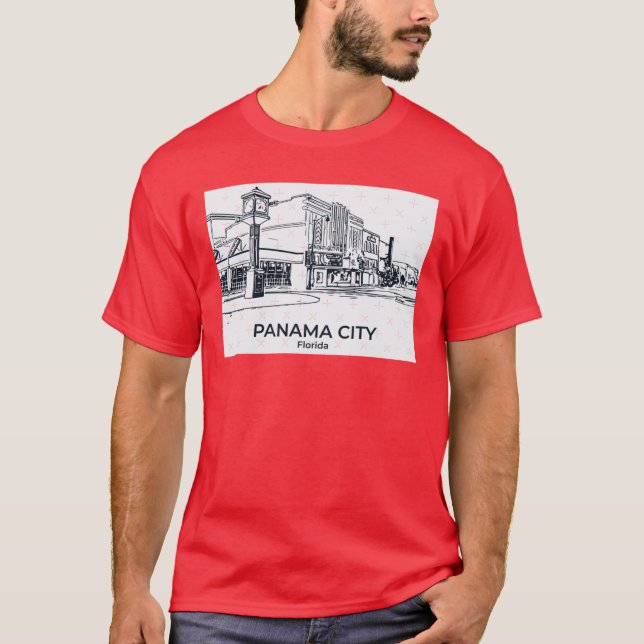 Panama City Florida T-Shirt (Vorderseite)