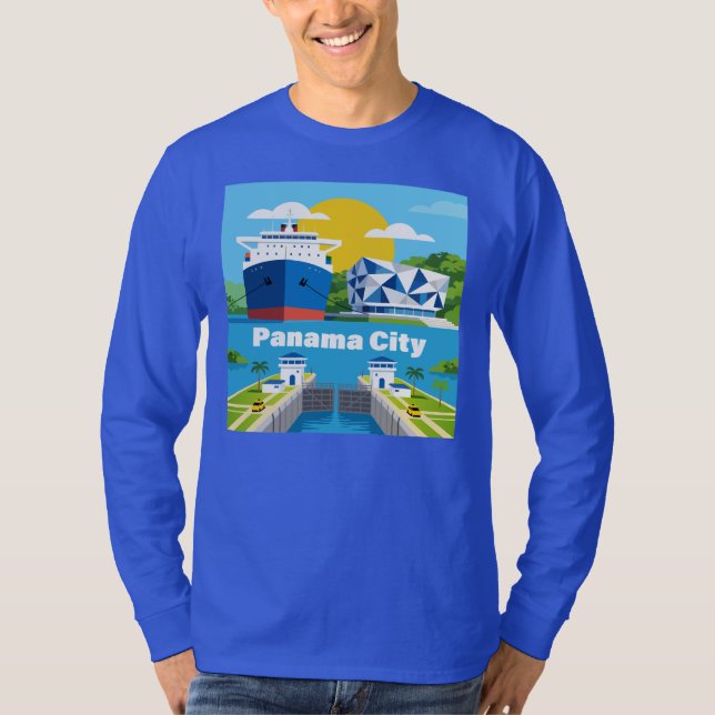 Panama City Panama T-Shirt (Vorderseite)