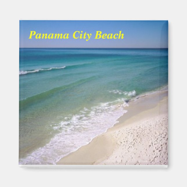 Panama-City-Strandmagnet Magnet (Vorne)