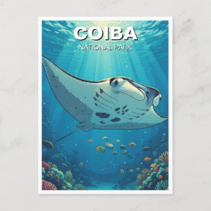 Panama Coiba Nationalpark Travel Postkarte