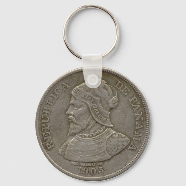 Panama Coin Schlüsselanhänger (Vorderseite)