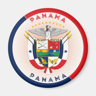 Panama-Erbe-Emblem Magnet