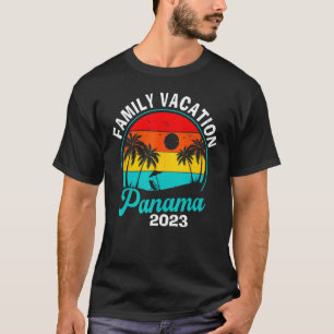 Panama Family Vacation 2023 Trip Matching Sommer B T-Shirt