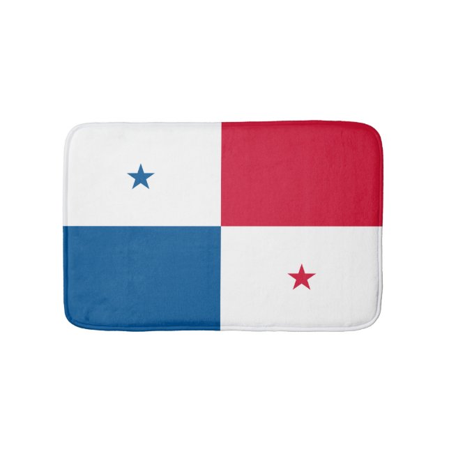 Panama-Flagge Badematte (Vorderseite)