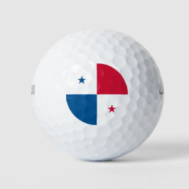 Panama-Flagge Golfball