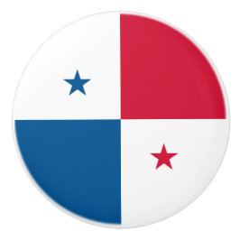 Panama-Flagge Keramikknauf