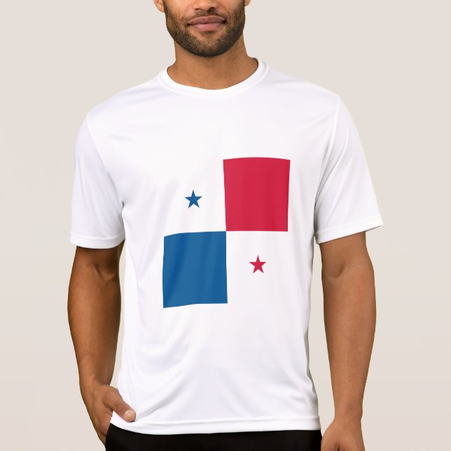 Panama-Flagge T-Shirt (Vorderseite)
