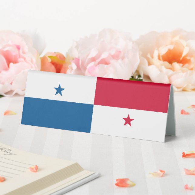 Panama-Flagge Tischaufsteller (In Situ (Hochzeit))