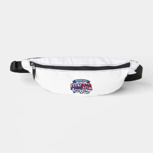 Panama Fußball 2026 Fußball Fett Land Typografie  Bauchtasche