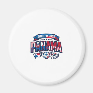 Panama Fußball 2026 Fußball Fett Land Typografie  Magnet
