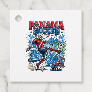 Panama Fußball Skelett Stürmer Nationen Poster Sti Geschenkanhänger