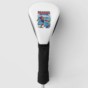 Panama Fußball Skelett Stürmer Nationen Poster Sti Golf Headcover