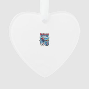 Panama Fußball Skelett Stürmer Nationen Poster Sti Ornament