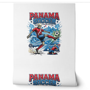 Panama Fußball Skelett Stürmer Nationen Poster Sti Tapete