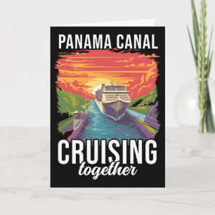 Panama-Kanal-Kreuzfahrt Zusammen Urlaub Familie Ma Karte