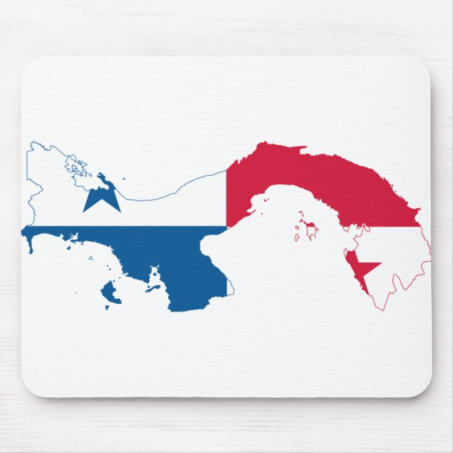 PANAMA - KARTE/LOGO/FLAG/FARBEN/WAPPEN MOUSEPAD (Vorne)