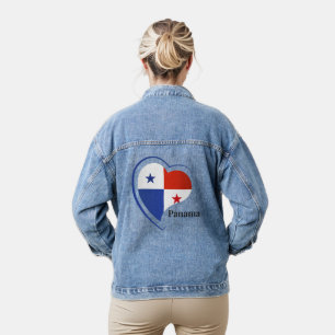 Panama-Liebe Jeansjacke