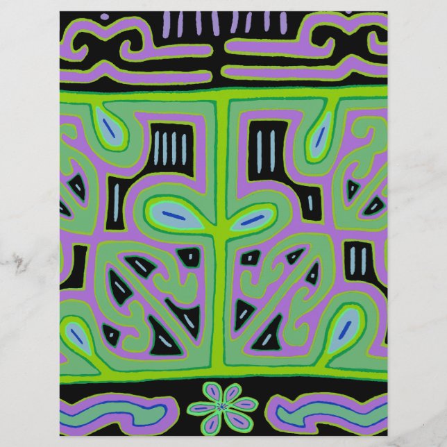 Panama Mola Music Box (Vorderseite)