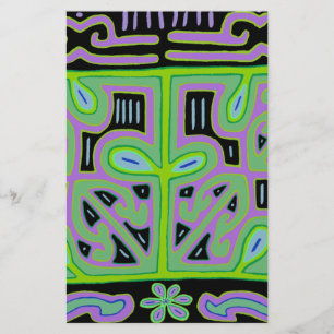 Panama Mola Musikbox Briefpapier